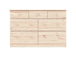 Sideboards^vidaXL Kommode ALTA 112x35x73 cm Massivholz Kiefer