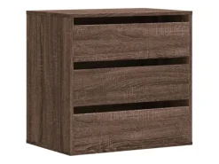 vidaXL Kommode Braun Eichen-Optik 60x41x58 cm Holzwerkstoff