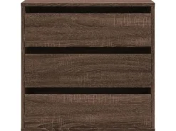 vidaXL Kommode Braun Eichen-Optik 60x41x58 cm Holzwerkstoff