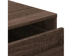 vidaXL Kommode Braun Eichen-Optik 60x41x58 cm Holzwerkstoff