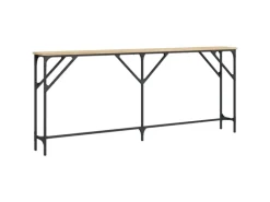 vidaXL Konsolentisch Sonoma-Eiche 180x23x75 cm Holzwerkstoff