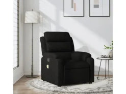 vidaXL Massagesessel Schwarz Stoff Modell 10