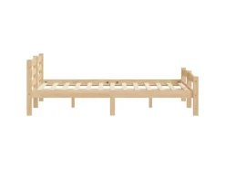 Betten^vidaXL Massivholzbett Kiefer 200x200 cm649481