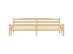 Betten^vidaXL Massivholzbett Kiefer 200x200 cm649481