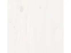 Betten^vidaXL Massivholzbett Kiefer 140x190 cm Weiß1136550