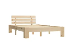 Betten^vidaXL Massivholzbett Kiefer 140x200 cm617170