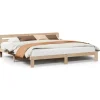 Betten^vidaXL Massivholzbett ohne Matratze 180x200 Kiefernholz 855558