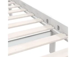 Betten^vidaXL Massivholzbett Weiß Kiefer 140x200 cm923543