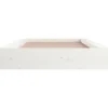 vidaXL Massivholzbett Weiß 90x200 cm1280204