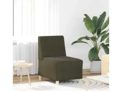 vidaXL Modulares Sofa ohne Armlehnen 2 Stk 55 x 74 x 82 cm 3399791