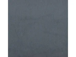 vidaXL Ohrensessel mit Hocker Dunkelgrau Samt