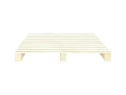 Betten^vidaXL Palettenbett Massivholz Kiefer 180x200 cm619006