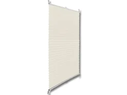 vidaXL Plissee Rollo Jalousie Plisseerollo 90x150cm Creme
