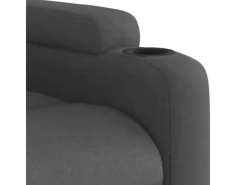 Sessel^vidaXL Relaxsessel Dunkelgrau Stoff Modell 59