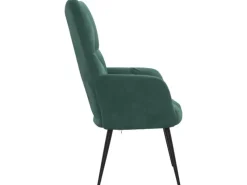 Hocker|Sessel^vidaXL Relaxsessel Dunkelgrün Samt Modell 9