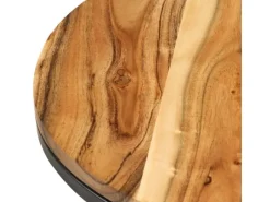 vidaXL Satztische 2 Stk. Massivholz Akazie Modell 1