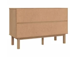 Sideboards|Kommode^vidaXL Schubladenschrank OTTA 113,5x39,5x73 cm Massivholz Kiefer