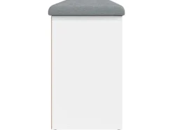 Sitzbänke^vidaXL Schuhbank Weiß 102x32x50 cm Holzwerkstoff