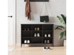 Regale Schwarz^vidaXL Schuhregal 100x35x70 cm Holzwerkstoff 831843