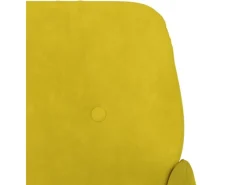 Sessel^vidaXL Sessel Gelb 62x79x79 cm Samt Modell 1
