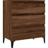 Sideboards^vidaXL Sideboard Braun Eichen-Optik 60x35x70 cm Holzwerkstoff 823055