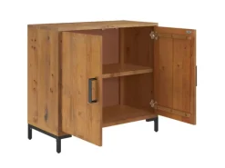 Sideboards^vidaXL Sideboard 75x35x70 cm Massivholz Kiefer 349923