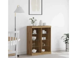 Vitrinen^vidaXL Sideboard Eiche Handwerklich 41 x 37 x 100 cm Holzwerkstoff 863049