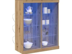 Vitrinen^vidaXL Sideboard Eiche Handwerklich 41 x 37 x 100 cm Holzwerkstoff 863049