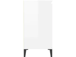 Kommode^vidaXL Sideboard Hochglanz-Weiß 60x35x70 cm Holzwerkstoff 806082