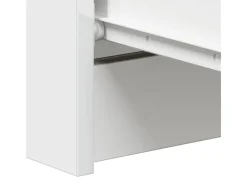 Sideboards^vidaXL Sideboard Hochglanz-Weiß 60x35x98,5 cm Holzwerkstoff 800537