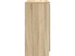 vidaXL Sideboard mit Schubladen Sonoma-Eiche 100,5x35x76 cm 3328446