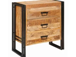 Sideboards^vidaXL Sideboard mit Schubladen Braun 66 x 33 x 70 cm Massivholz Mango 4016718