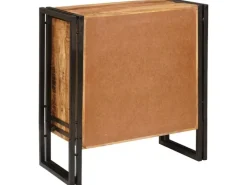 Sideboards^vidaXL Sideboard mit Schubladen Braun 66 x 33 x 70 cm Massivholz Mango 4016718