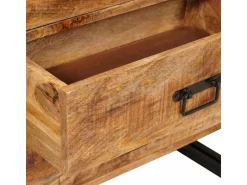 Sideboards^vidaXL Sideboard mit Schubladen Braun 66 x 33 x 70 cm Massivholz Mango 4016718