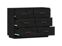 Sideboards^vidaXL Sideboard 100x40x75 cm Massivholz Kiefer 820146