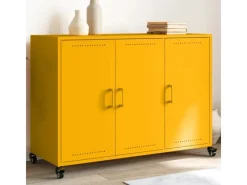 Sideboards|Kommode^vidaXL Sideboard Senf 100,5x39x72 cm Stahl 846683