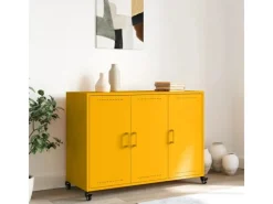 Sideboards|Kommode^vidaXL Sideboard Senf 100,5x39x72 cm Stahl 846683