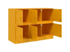 Sideboards|Kommode^vidaXL Sideboard Senf 99x39x73 cm Stahl 841796