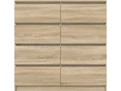 vidaXL Sideboard Sonoma-Eiche 100x35x99 cm Holzwerkstoff 3328491