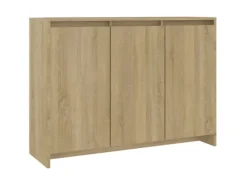 Sideboards^vidaXL Sideboard Sonoma-Eiche 102x33x75 cm Holzwerkstoff 809776