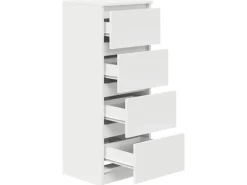 Kommode^vidaXL Sideboard 37,5x35x99 cm Holzwerkstoff 861697