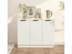 Sideboards^vidaXL Sideboard Weiß 90,5x30x70 cm Holzwerkstoff 811187