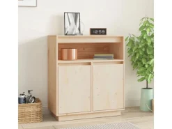 Kommode^vidaXL Sideboard 70x34x80 cm Massivholz Kiefer 814384