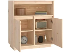 Kommode^vidaXL Sideboard 70x34x80 cm Massivholz Kiefer 814384