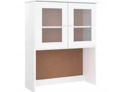 Vitrinen^vidaXL Sideboard-Aufsatz ALTA 77x30x92 cm Massivholz Kiefer 353946