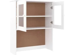 Vitrinen^vidaXL Sideboard-Aufsatz ALTA 77x30x92 cm Massivholz Kiefer 353946