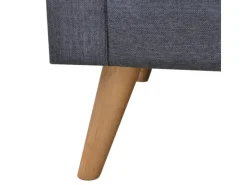 Sofas^vidaXL Sofa 2-Sitzer Stoff Dunkelgrau