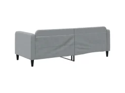 Betten^vidaXL Tagesbett Hellgrau 80x200 cm Stoff1843713