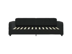 Sofas^vidaXL Tagesbett Schwarz 90x200 cm Samt1846413
