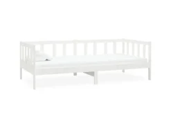 Sofas|Betten^vidaXL Tagesbett Weiß Kiefer Massivholz 90x200 cm787221